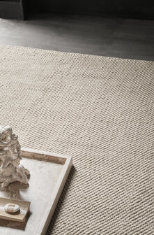 Vipp 147 vloerkleed wol, dark beige (groot)