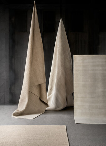 Vipp 147 vloerkleed wol, dark beige (groot)